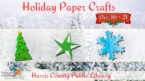 Holiday Paper Crafts