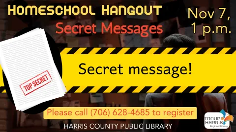 Homeschool Hangout Secret Messages