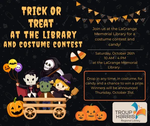 Trick or Treat at the Library 