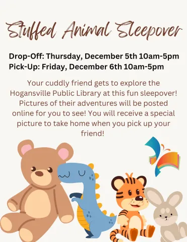 Stuffed Animal Sleepover 