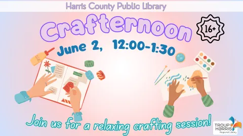 Crafternoon ages 16+ 