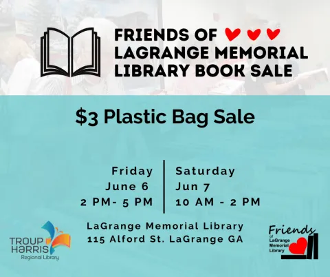 Friends of the Library $3 Plastic Bag Sale