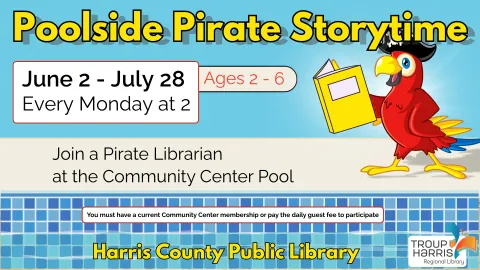 poolside pirate storytime