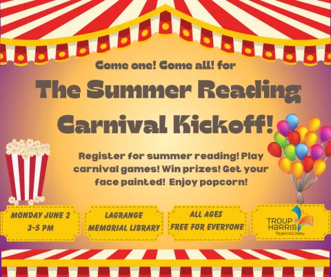 Summer Reading Program Kickoff Carnival