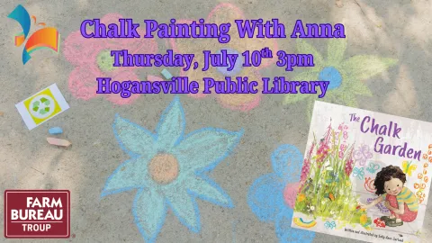 Chalk Painting With Anna