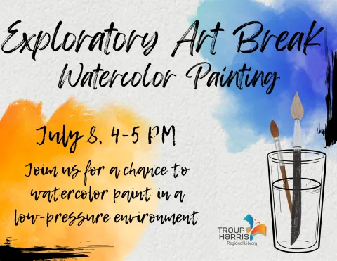 Exploratory Art Break: Watercolor Painting