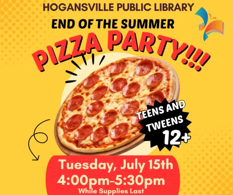 End Of The Summer Pizza Party