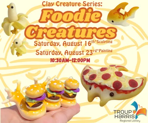 Clay Creatures Series: Foodie Creatures
