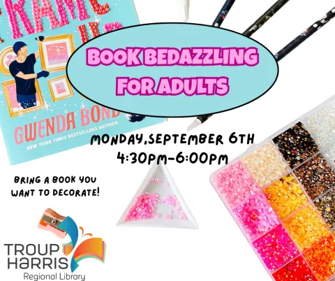 Book Bedazzling