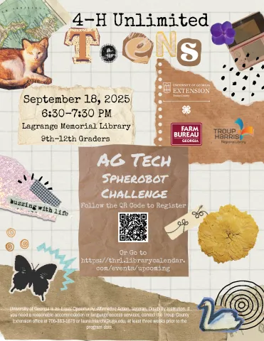 4-H Unlimited Teens: AG Tech Spero Bot Challenge!
