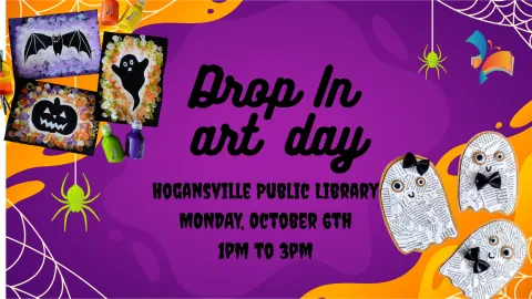 Halloween Drop In Art