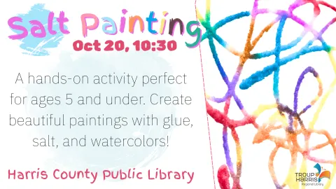magic salt painting