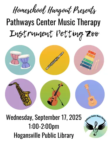 Homeschool Hang Out - Instrument Petting Zoo