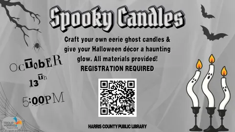 spooky candles
