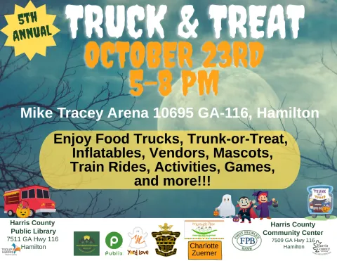 Truck & Treat 2025 Mike Tracey Arena 5-8pm
