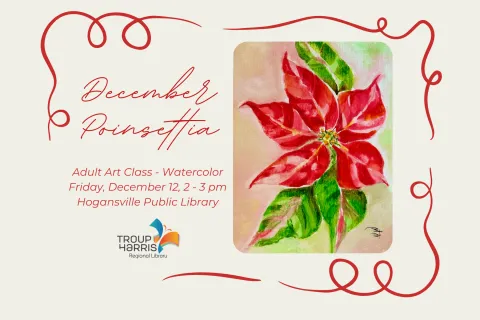 Come paint this festive flower with me!