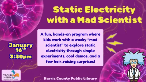 Static Electricity with a mad scientist