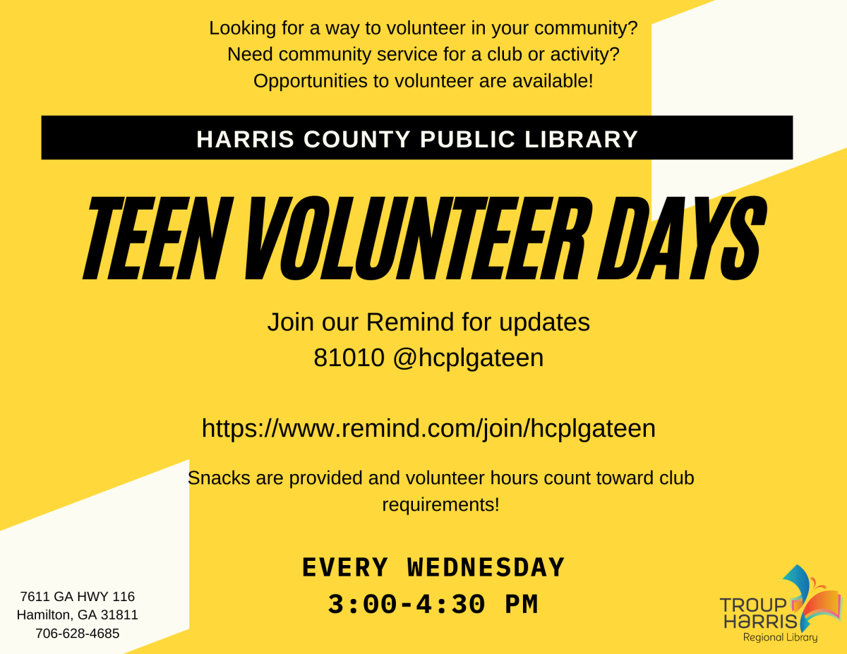 Teen Volunteer days