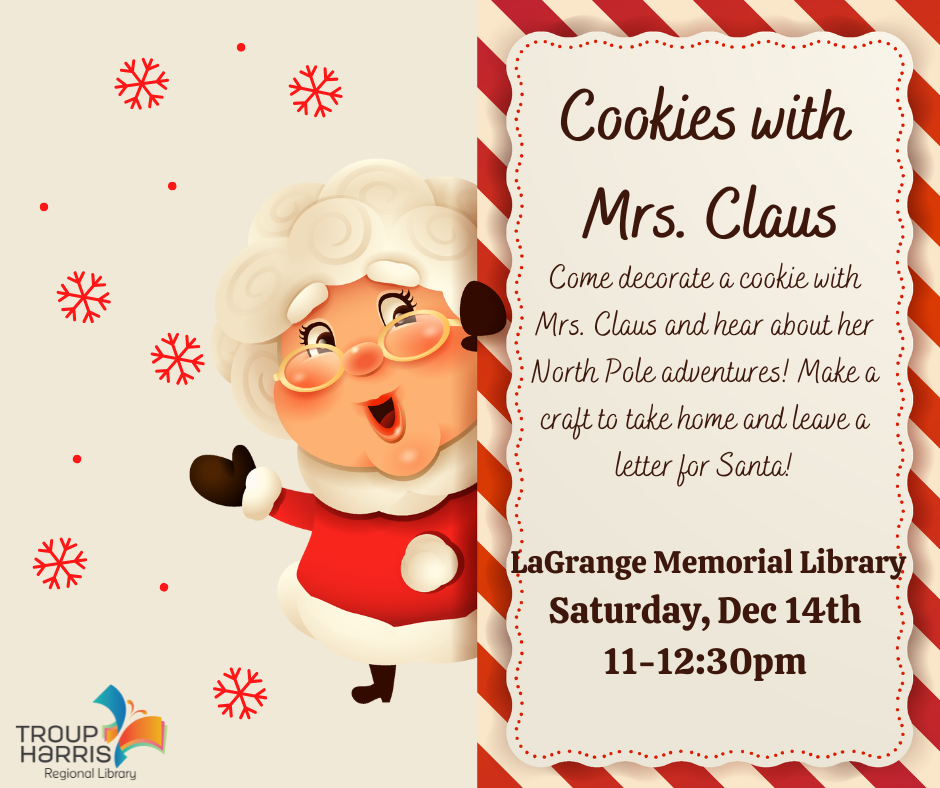 Cookies with Mrs. Claus