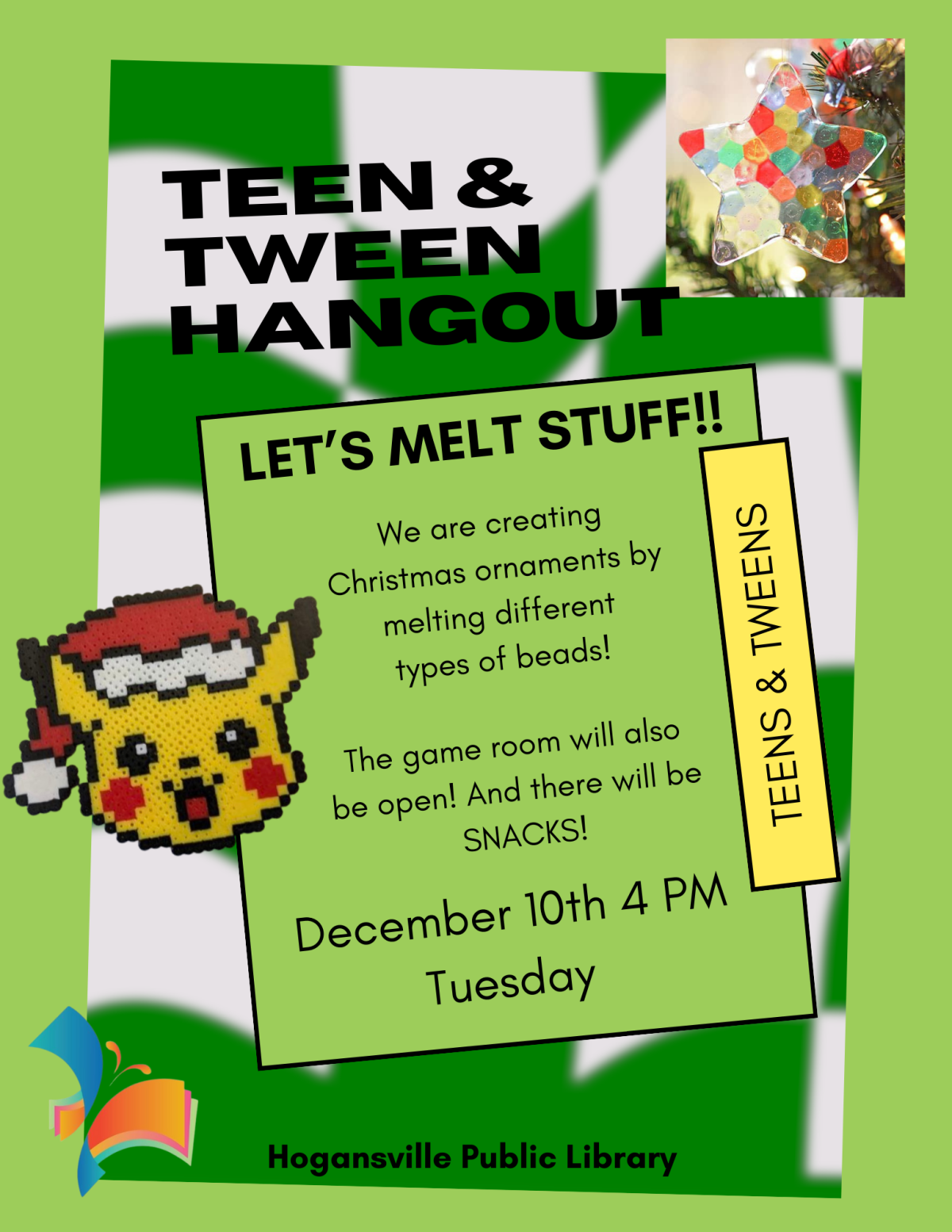 Teen and Tween Hangout Christmas Edition 