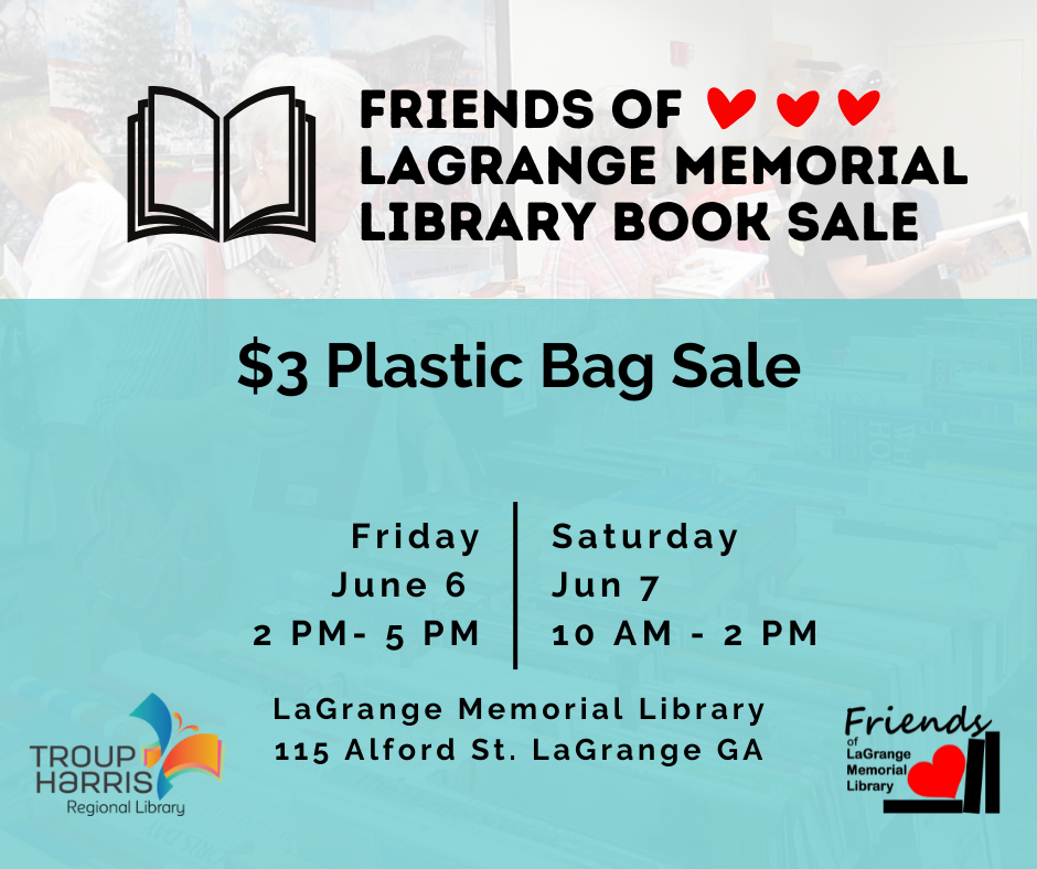 Friends of the Library $3 Plastic Bag Sale