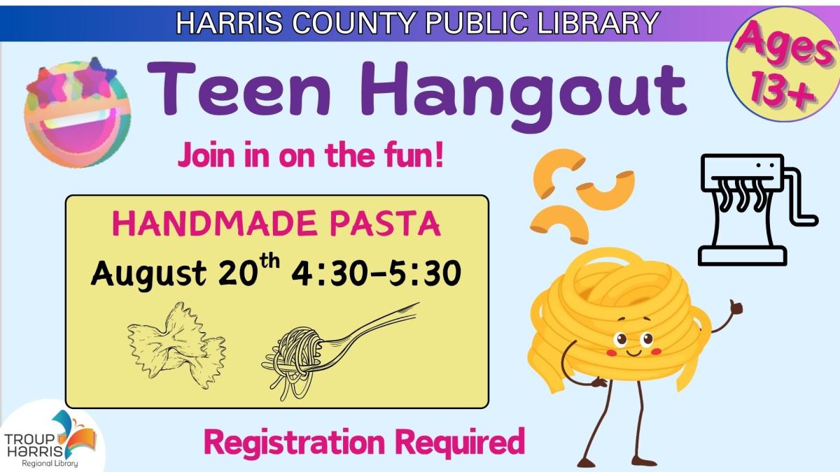 teen hangout - pasta