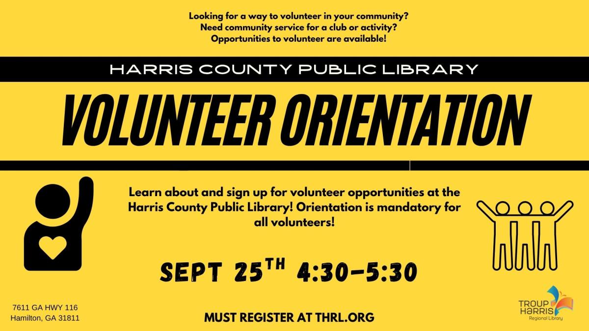 volunteer orientation