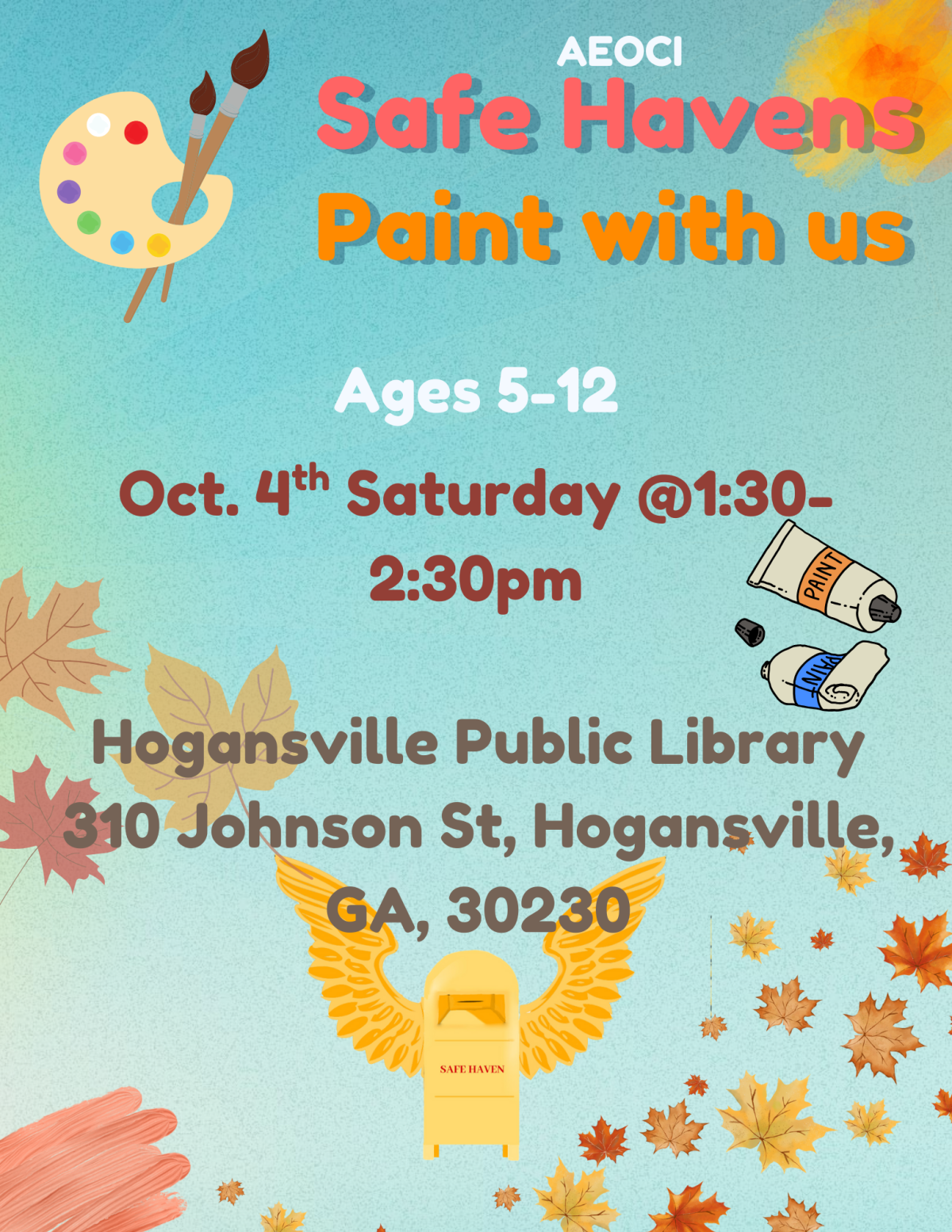 Safe Havens Paint With Us