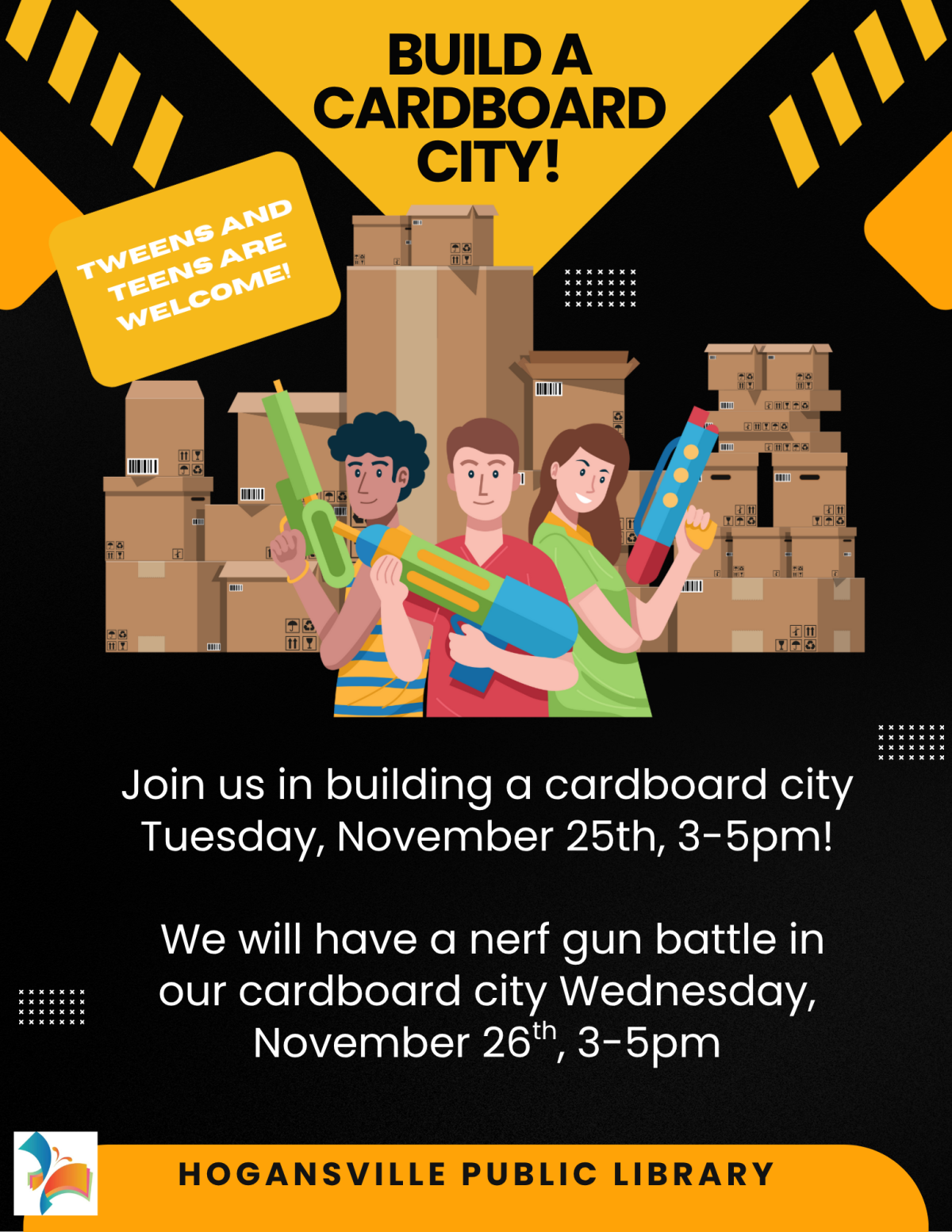 Build a Cardboard City!