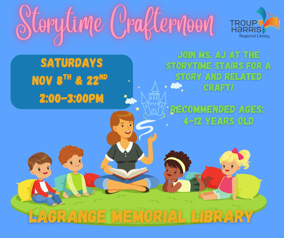 Storytime Crafternoon Saturday Edition